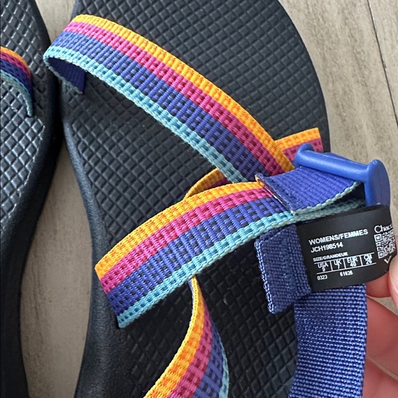 NWOT Chaco Tetra sunset zcloud 2 women’s 9 - Picture 4 of 6